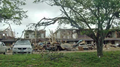 apartment building destroyed by explosion of west, texas fertilizer plant